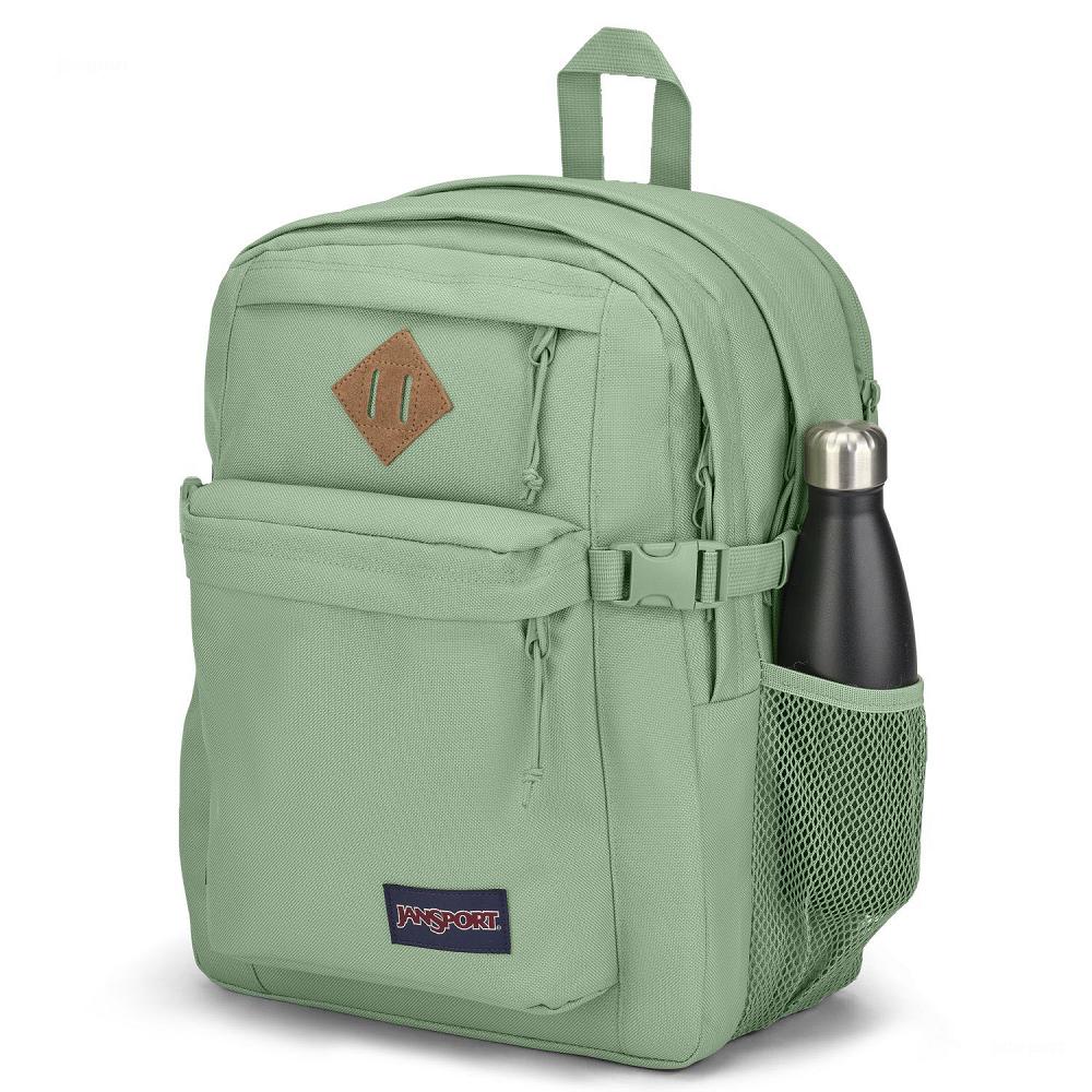 Sac à Dos Ordinateur JanSport Main Campus FX Vert | RJH-21491153